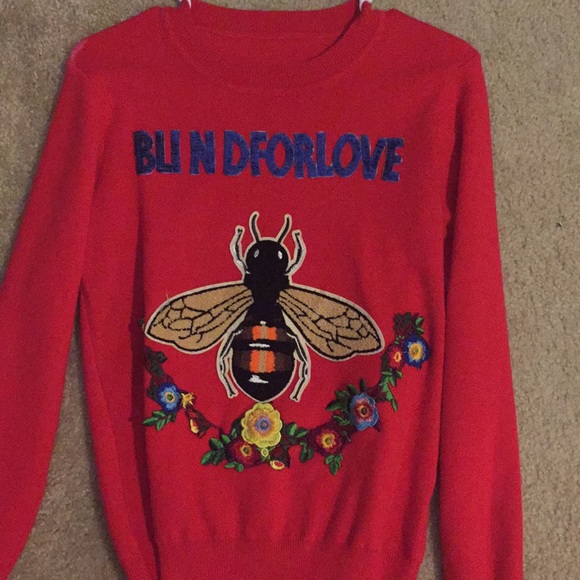 gucci inspired sweatshirt